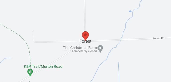 map of 39 FOREST Road